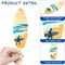 Surfing Surfboard Party Centerpiece Sticks 18pcs Surfboard Theme Birthday Party Decorations for Table Summer Surfing Party Table Toppers for Beach Pool Hawaii Luau Party Supplies